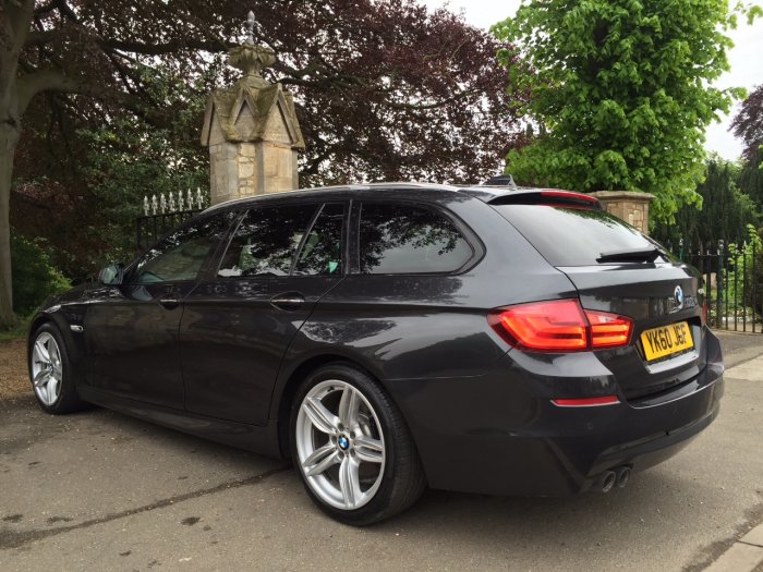 BMW 5 Series 3.0 525d M Sport Touring 5dr Step Auto 6 cylinder Estate Diesel Grey