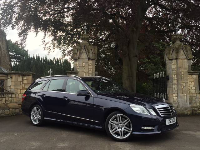 Mercedes-Benz E Class 3.0 E350 SPORT CDI BLUEEF-CY 7 SEATER Estate Diesel Blue