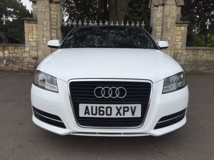 Audi A3 1.6 TDI Technik 2dr Convertible Diesel White