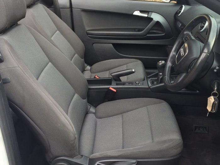 Audi A3 1.6 TDI Technik 2dr Convertible Diesel White