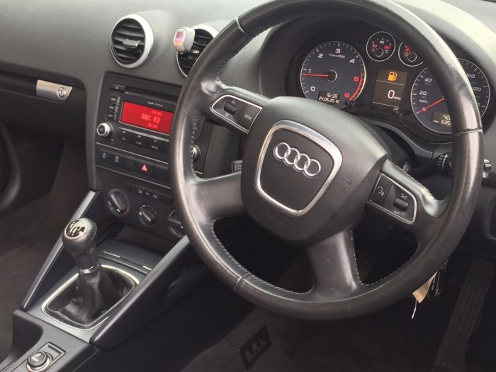 Audi A3 1.6 TDI Technik 2dr Convertible Diesel White
