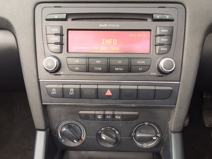 Audi A3 1.6 TDI Technik 2dr Convertible Diesel White