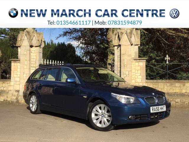 BMW 5 Series 2.0 520d SE 5dr Estate Diesel Blue