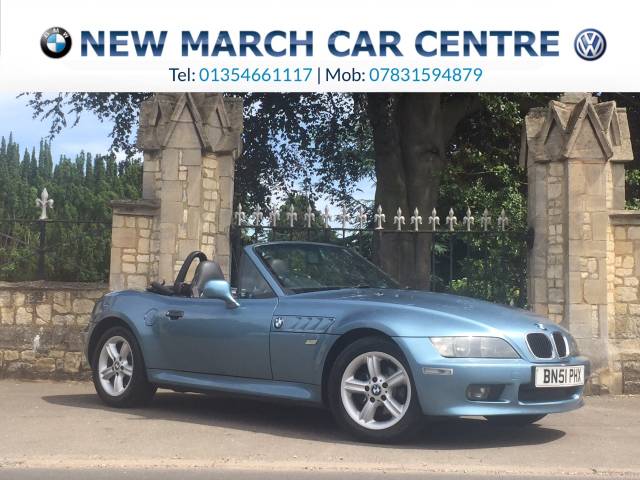 BMW Z3 1.9 8V 2dr Convertible Petrol Atlantic Blue