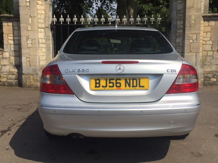 Mercedes-Benz CLK 2.1 220 CDi Avantgarde 2dr Tip Auto Coupe Diesel Silver