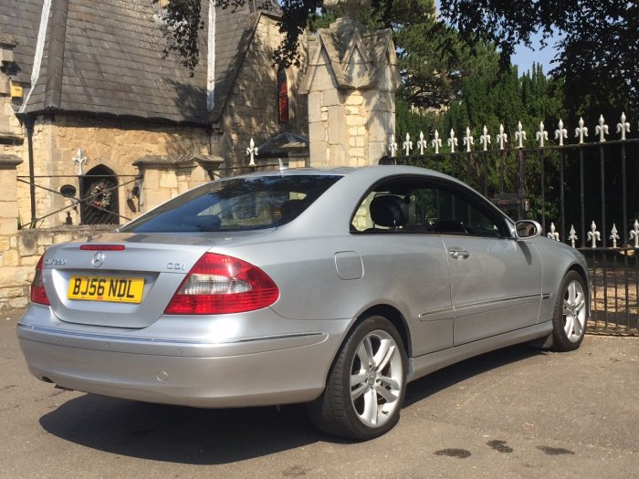 Mercedes-Benz CLK 2.1 220 CDi Avantgarde 2dr Tip Auto Coupe Diesel Silver