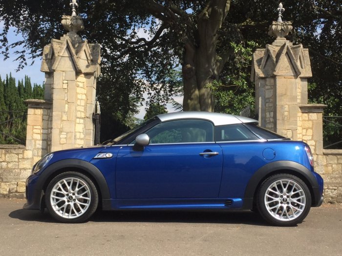 Mini Coupe 2.0 Cooper S D 3dr Auto John Cooper Works Coupe Diesel Blue