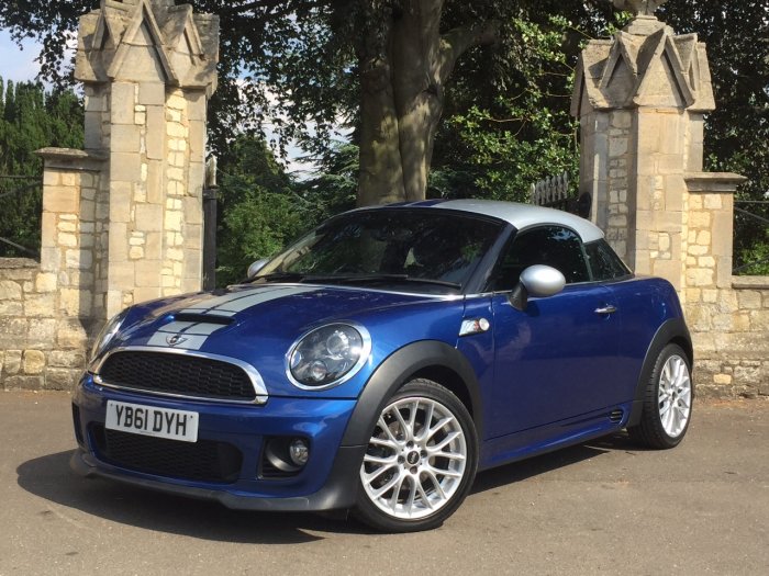 Mini Coupe 2.0 Cooper S D 3dr Auto John Cooper Works Coupe Diesel Blue