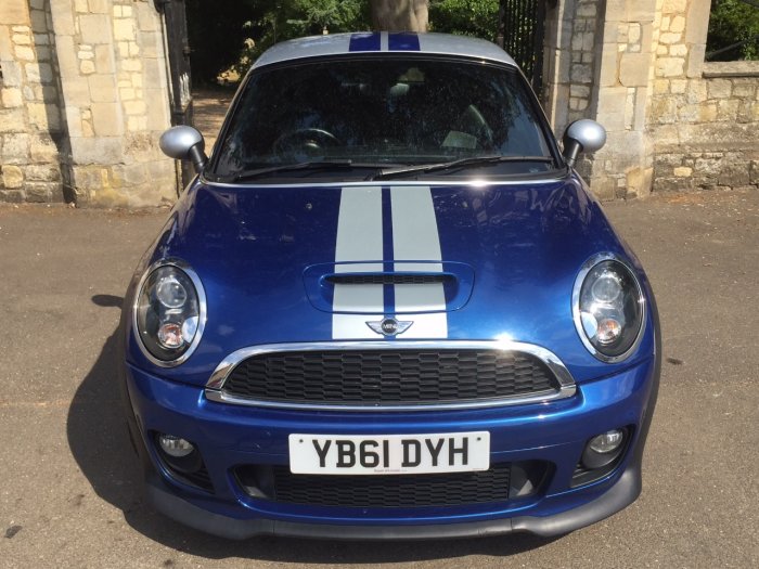 Mini Coupe 2.0 Cooper S D 3dr Auto John Cooper Works Coupe Diesel Blue