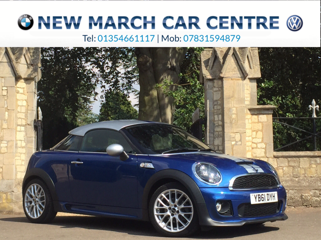 Mini Coupe 2.0 Cooper S D 3dr Auto John Cooper Works Coupe Diesel Blue