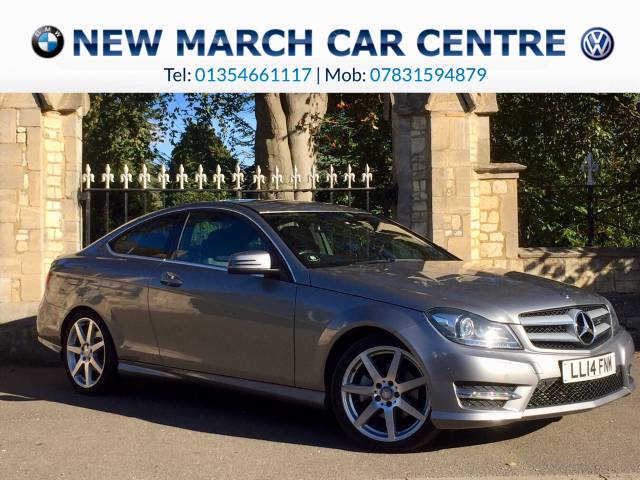 Mercedes-Benz C Class 2.1 C220 CDI AMG Sport Edition Coupe 2dr Auto [Premium] Coupe Diesel Silver