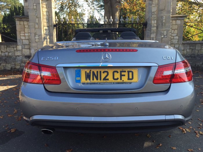 Mercedes-Benz E Class 2.1 E250 CDI BlueEFFICIENCY Sport 2dr Tip Auto Convertible Diesel Silver