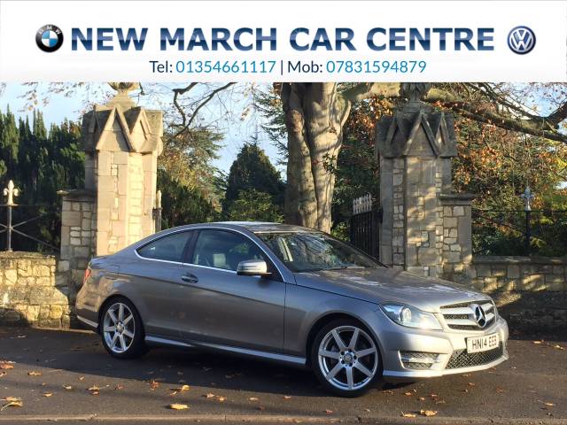 2014 Mercedes-Benz C Class 2.1 C220 CDI AMG Sport Edition Coupe 2dr Auto [Premium]