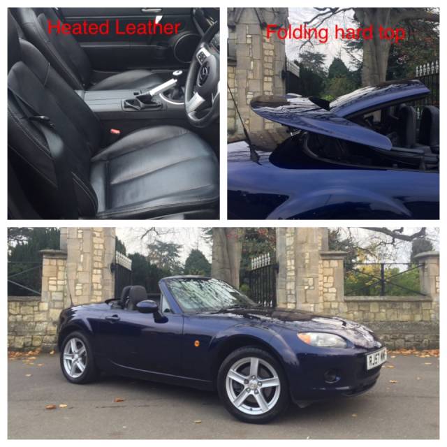 Mazda MX-5 1.8i [Option Pack] 2dr Folding Hard Top Convertible Petrol Blue