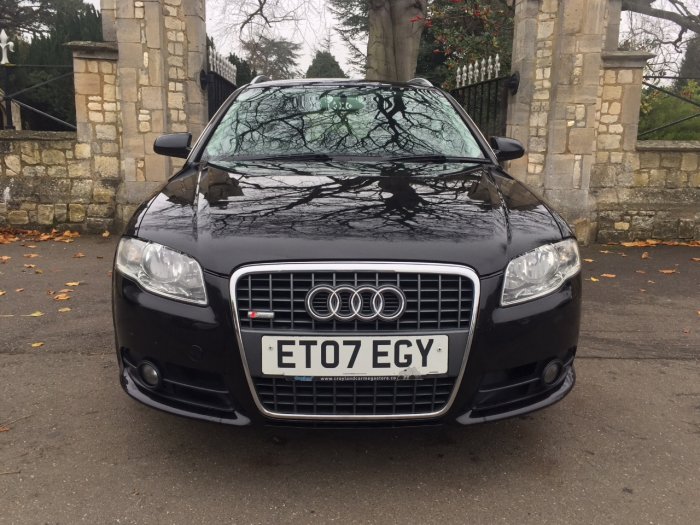 Audi A4 2.0 TDi TDV S Line 5dr Estate Diesel Black