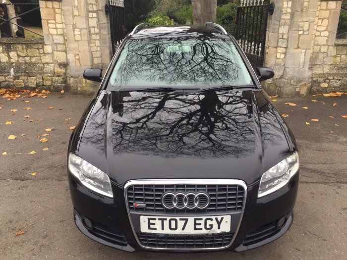Audi A4 2.0 TDi TDV S Line 5dr Estate Diesel Black