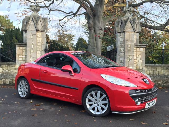 Peugeot 207 1.6 16V GT 2dr Coupe Petrol Red