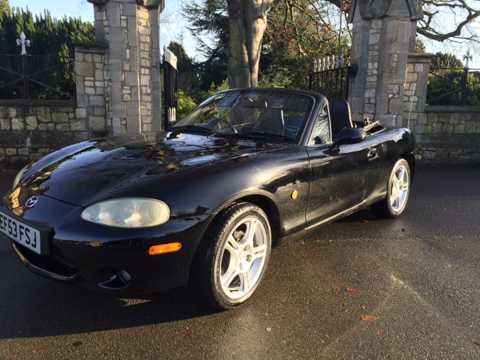 Mazda MX-5 1.8i Sport 2dr Convertible Petrol Black