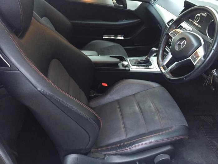 Mercedes-Benz C Class 2.1 C250 CDI BlueEFFICIENCY AMG Sport Plus 2dr Auto Coupe Diesel Silver
