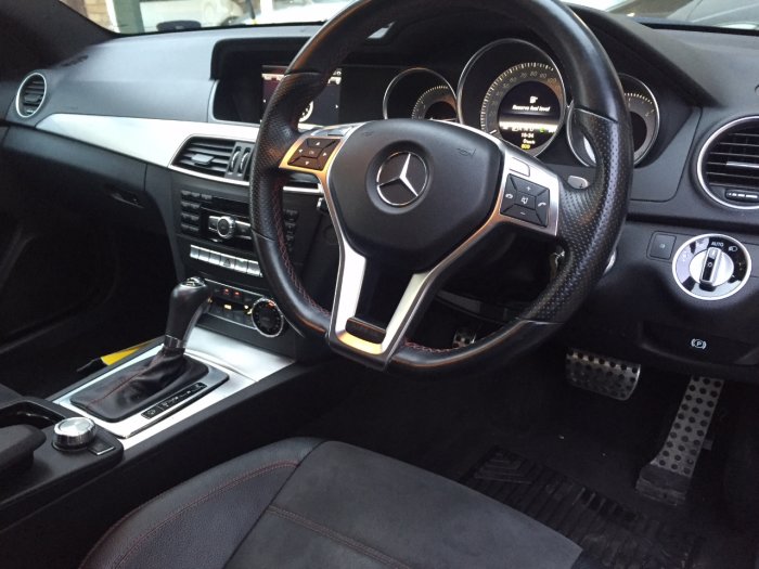 Mercedes-Benz C Class 2.1 C250 CDI BlueEFFICIENCY AMG Sport Plus 2dr Auto Coupe Diesel Silver