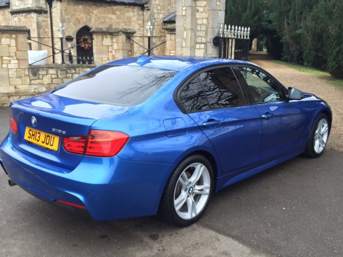 BMW 3 Series 318d 2.0 M Sport 4dr Saloon Diesel Blue