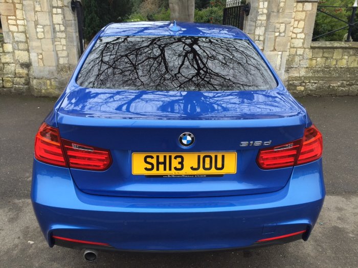 BMW 3 Series 318d 2.0 M Sport 4dr Saloon Diesel Blue