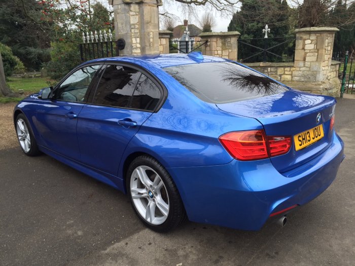 BMW 3 Series 318d 2.0 M Sport 4dr Saloon Diesel Blue