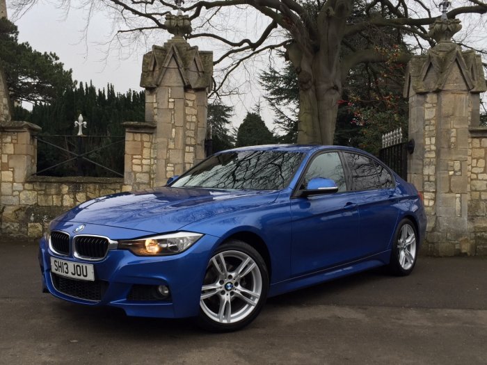 BMW 3 Series 318d 2.0 M Sport 4dr Saloon Diesel Blue