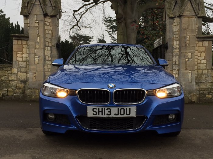 BMW 3 Series 318d 2.0 M Sport 4dr Saloon Diesel Blue