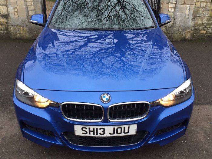 BMW 3 Series 318d 2.0 M Sport 4dr Saloon Diesel Blue