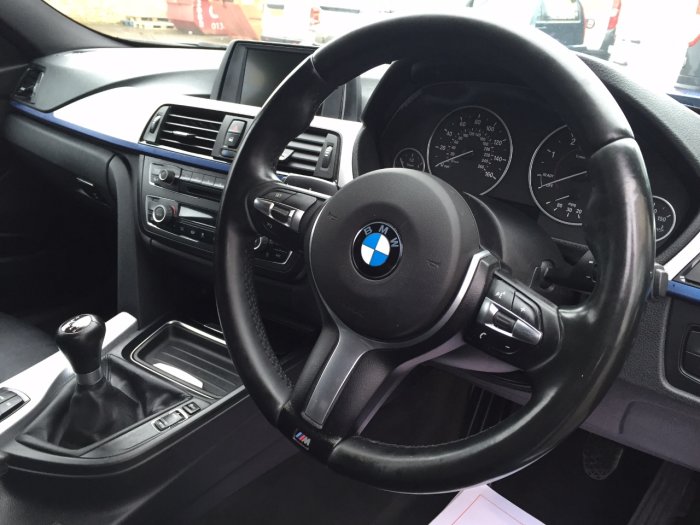 BMW 3 Series 318d 2.0 M Sport 4dr Saloon Diesel Blue