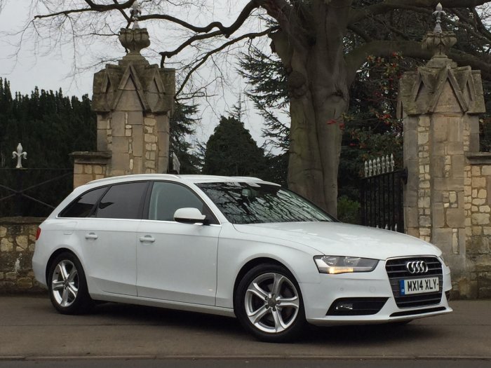 Audi A4 2.0 TDI Ultra 163 SE Technik Leather Sat Nav Estate Diesel White