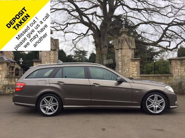 Mercedes-Benz E Class 3.0 E350 CDI BlueEFF [265] Sport Ed 125 5dr Tip Auto Estate Diesel Grey