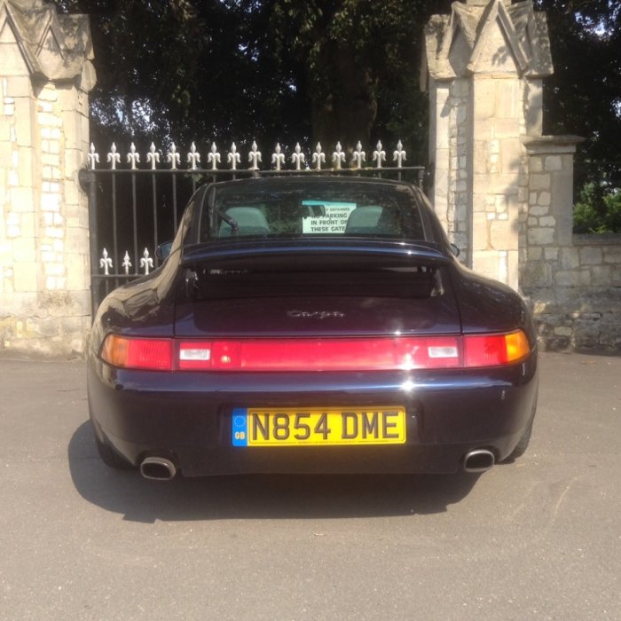 Porsche 911 3.6 993 Sports Petrol Blue