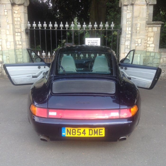 Porsche 911 3.6 993 Sports Petrol Blue