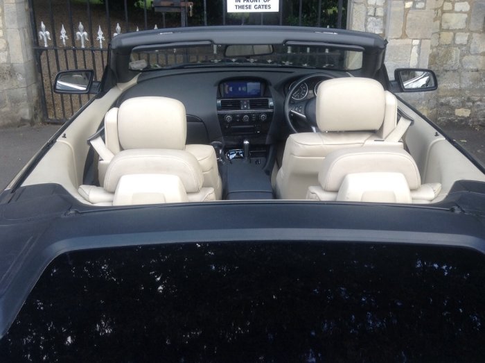 BMW 6 Series 4.4 645Ci 2dr Auto Convertible Petrol Black