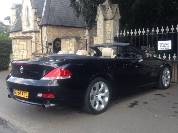 BMW 6 Series 4.4 645Ci 2dr Auto Convertible Petrol Black