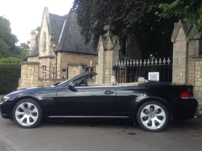 BMW 6 Series 4.4 645Ci 2dr Auto Convertible Petrol Black