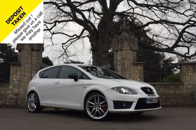 SEAT Leon 2.0 TSI Cupra R [265] 5dr Hatchback Petrol White