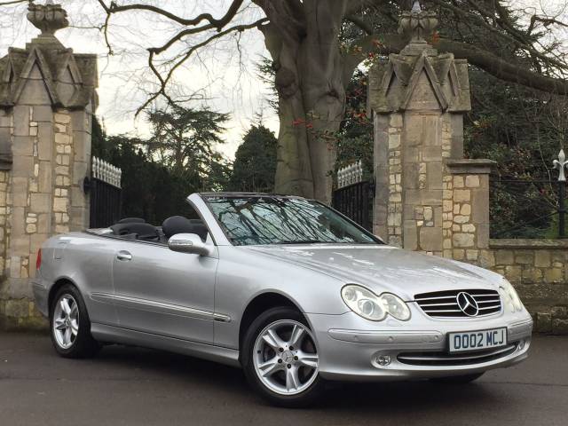 Mercedes-Benz CLK 3.2 320 Avantgarde 2dr Tip Auto Convertible Petrol Silver