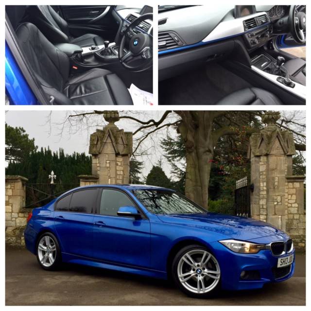 BMW 3 Series 318d 2.0 M Sport 4dr Saloon Diesel Blue