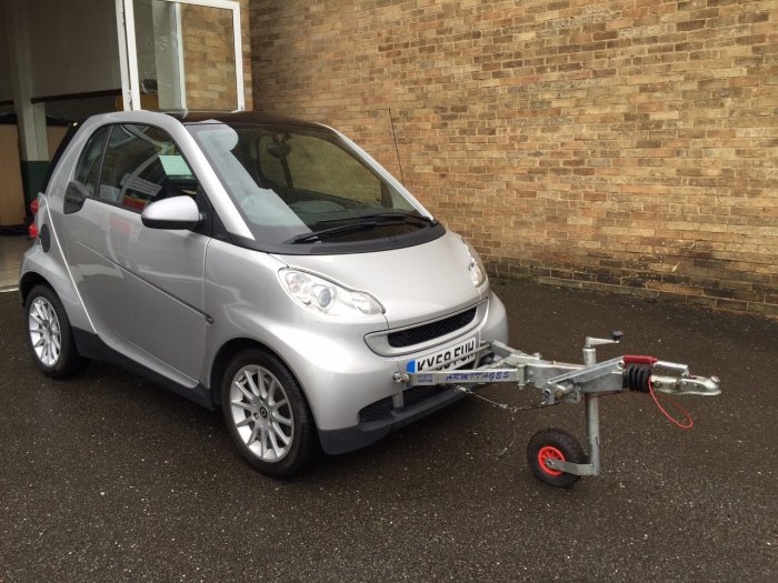 Smart Fortwo Coupe 1.0 Passion 2dr Auto [84] Motorhome A Frame Coupe Petrol Silver