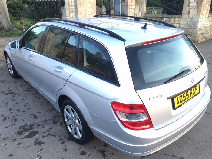 Mercedes-Benz C Class 1.6 C180K BlueEFFICIENCY SE 5dr Auto Estate Petrol Silver