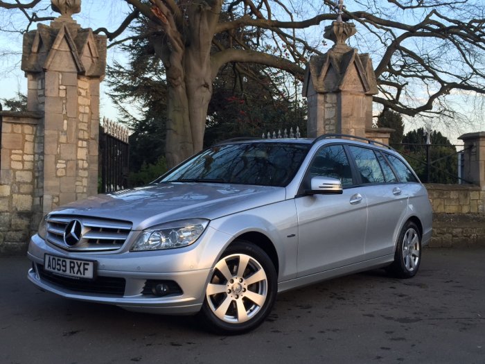 Mercedes-Benz C Class 1.6 C180K BlueEFFICIENCY SE 5dr Auto Estate Petrol Silver