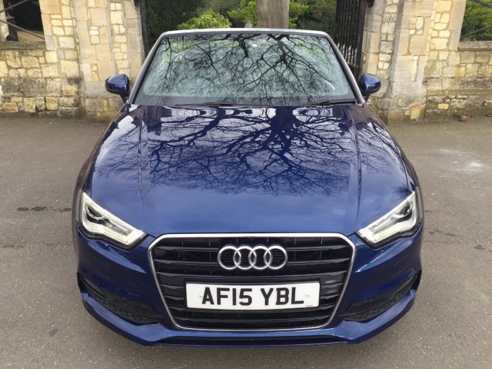 Audi A3 1.4 TFSI 150 S Line 2dr Convertible Petrol Blue