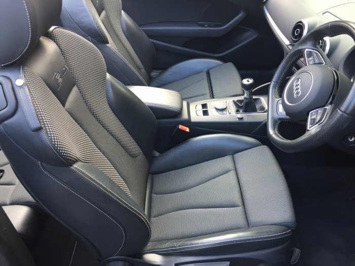 Audi A3 1.4 TFSI 150 S Line 2dr Convertible Petrol Blue