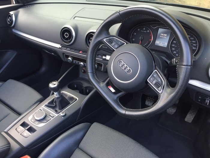 Audi A3 1.4 TFSI 150 S Line 2dr Convertible Petrol Blue