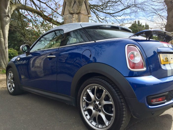 Mini Coupe 2.0 Cooper S D 3dr Coupe Diesel Blue