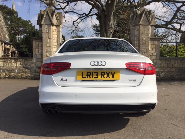 Audi A4 1.8T FSI 170 S Line 4dr Black Edition Saloon Petrol White