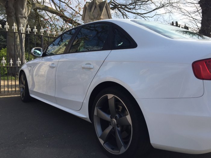 Audi A4 1.8T FSI 170 S Line 4dr Black Edition Saloon Petrol White